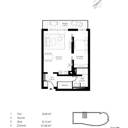 Daire White Pearl 1.11 Timmendorfer Strand